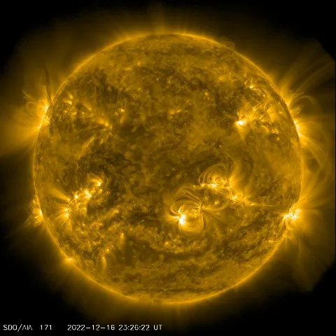 Image of Sun's corona