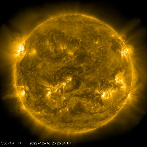 Image of Sun's corona