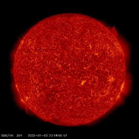 Image of Sun's transition region