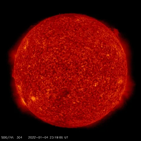 Image of Sun's transition region