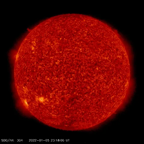 Image of Sun's transition region