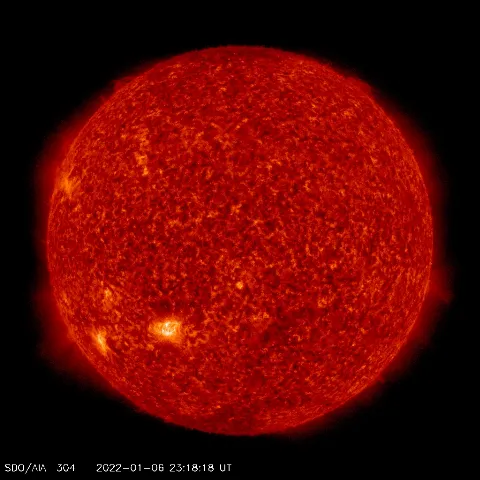 Image of Sun's transition region