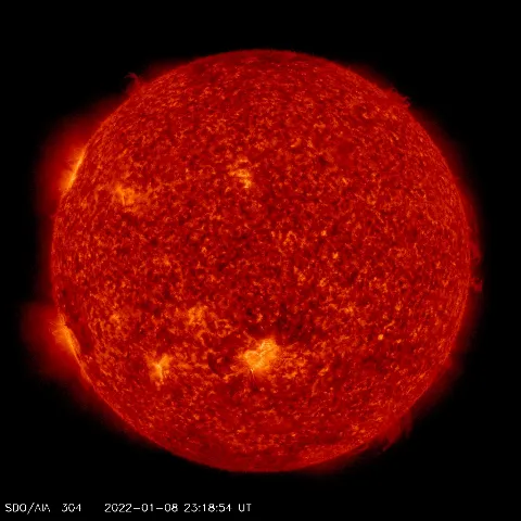 Image of Sun's transition region