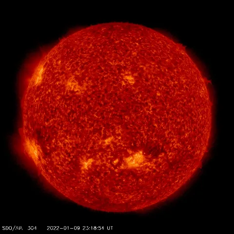 Image of Sun's transition region