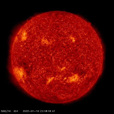 Image of Sun's transition region