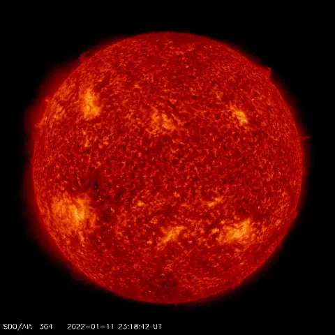 Image of Sun's transition region