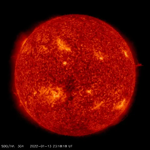 Image of Sun's transition region