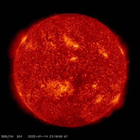 Image of Sun's transition region