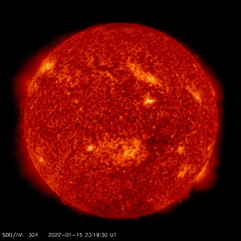 Image of Sun's transition region