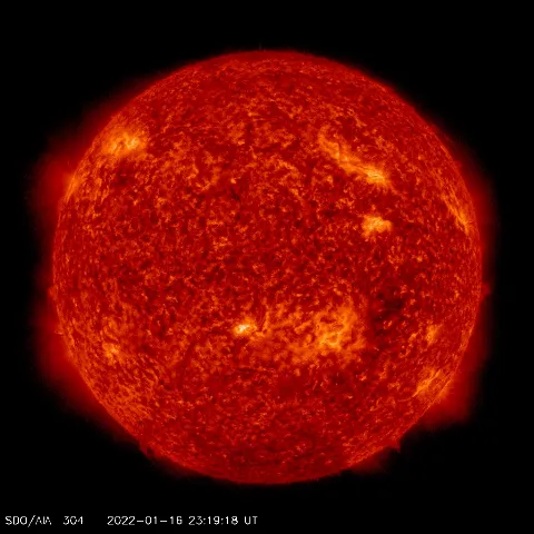 Image of Sun's transition region