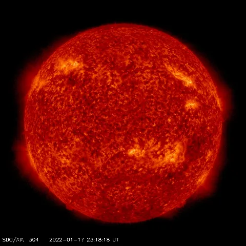 Image of Sun's transition region