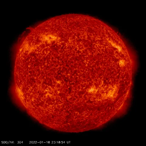 Image of Sun's transition region