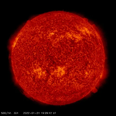 Image of Sun's transition region