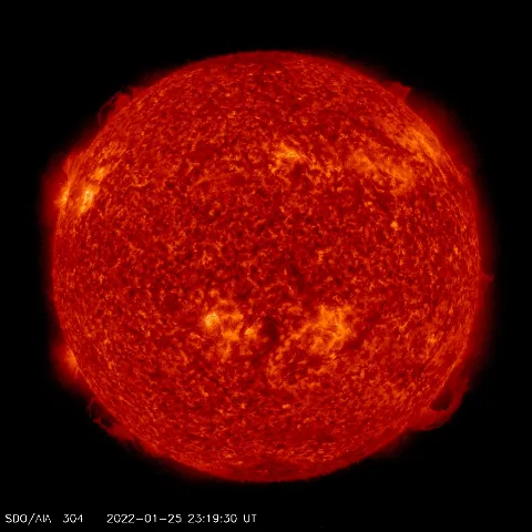 Image of Sun's transition region