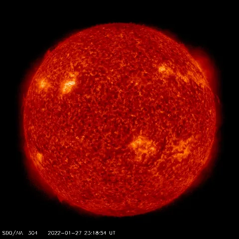 Image of Sun's transition region