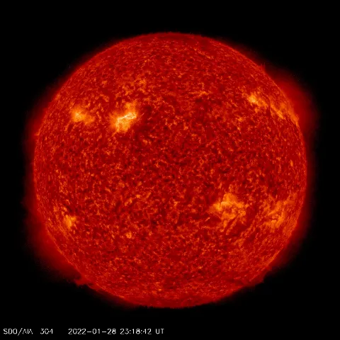 Image of Sun's transition region