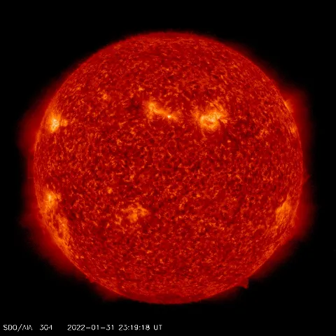 Image of Sun's transition region