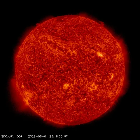 Image of Sun's transition region