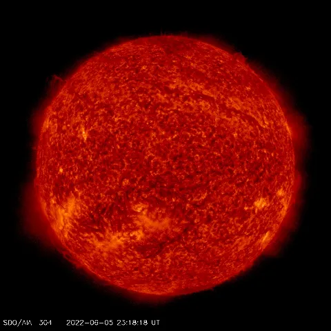 Image of Sun's transition region