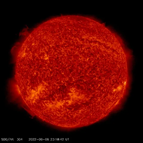 Image of Sun's transition region