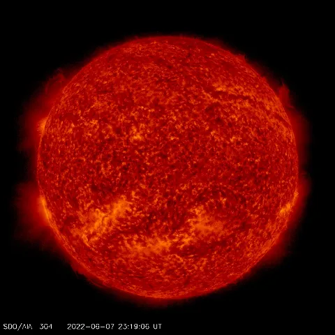 Image of Sun's transition region