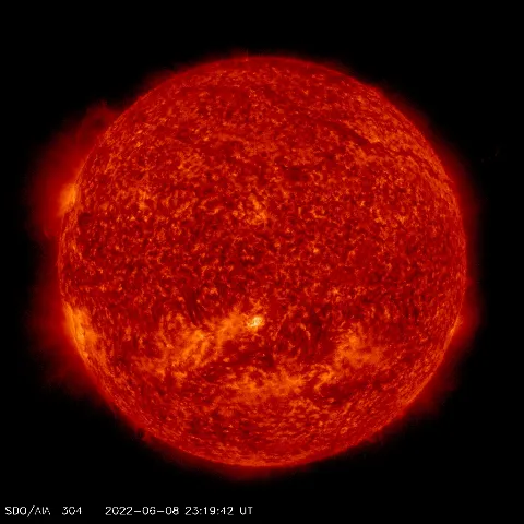 Image of Sun's transition region