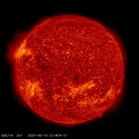 Image of Sun's transition region