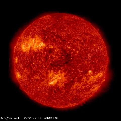 Image of Sun's transition region