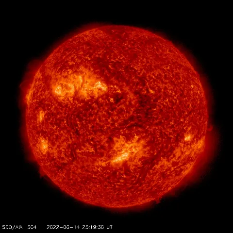 Image of Sun's transition region