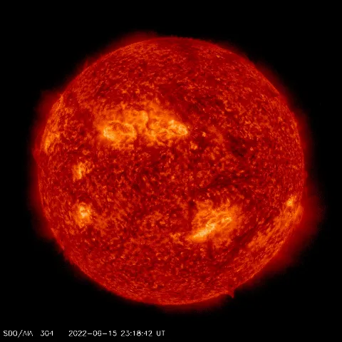 Image of Sun's transition region