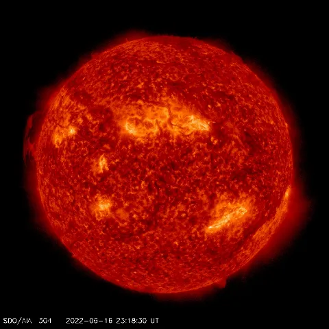 Image of Sun's transition region