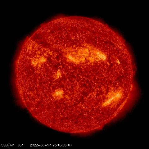 Image of Sun's transition region