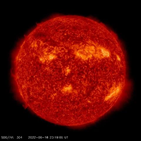 Image of Sun's transition region