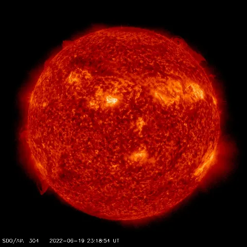 Image of Sun's transition region