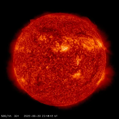 Image of Sun's transition region