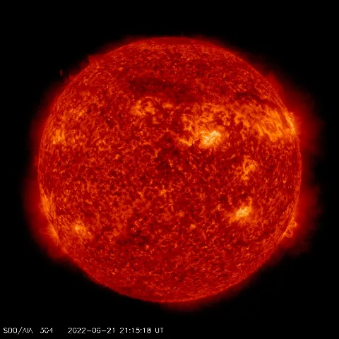 Image of Sun's transition region