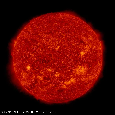 Image of Sun's transition region