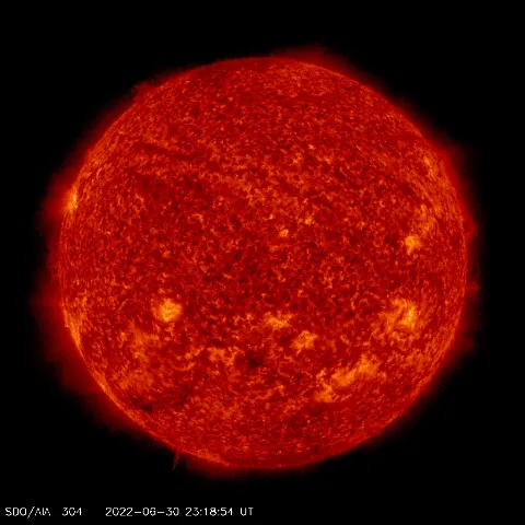 Image of Sun's transition region