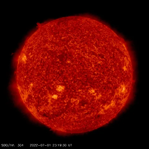 Image of Sun's transition region