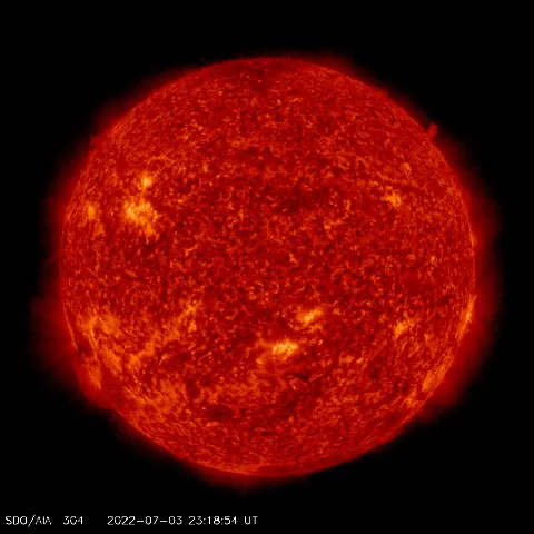 Image of Sun's transition region