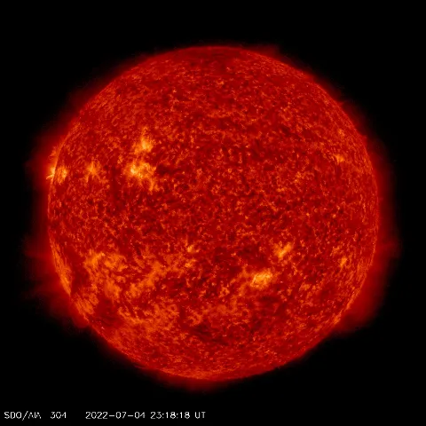 Image of Sun's transition region