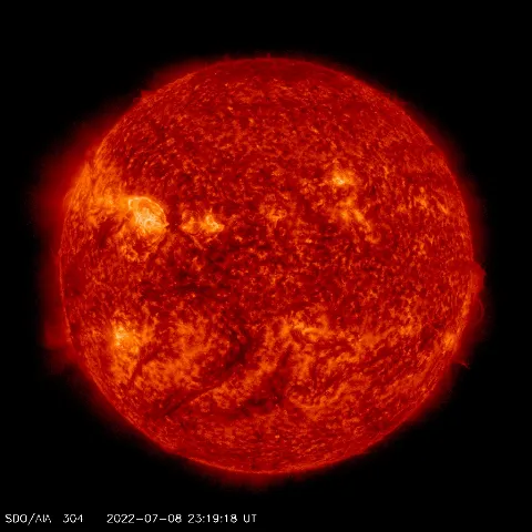 Image of Sun's transition region