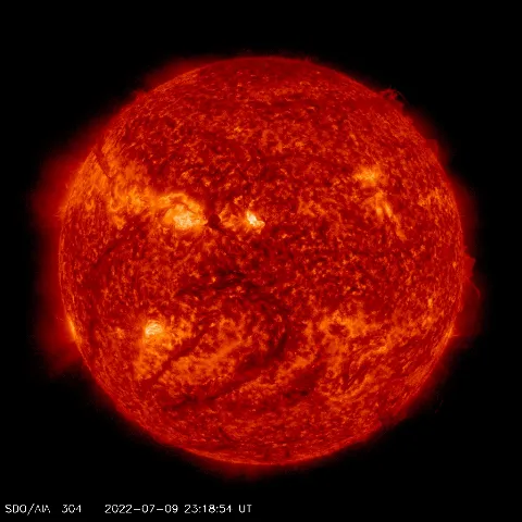 Image of Sun's transition region