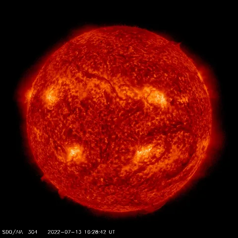 Image of Sun's transition region