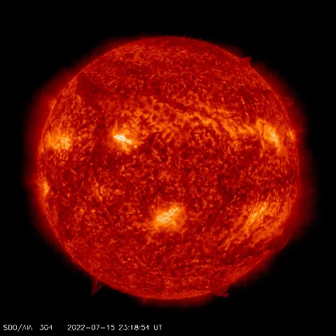 Image of Sun's transition region