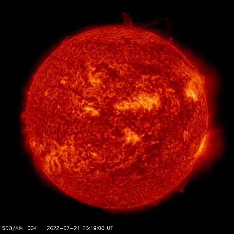 Image of Sun's transition region