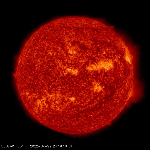 Image of Sun's transition region