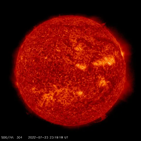 Image of Sun's transition region