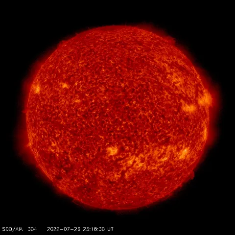 Image of Sun's transition region