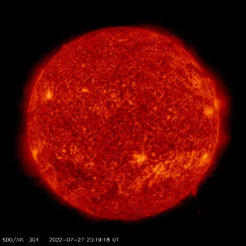 Image of Sun's transition region